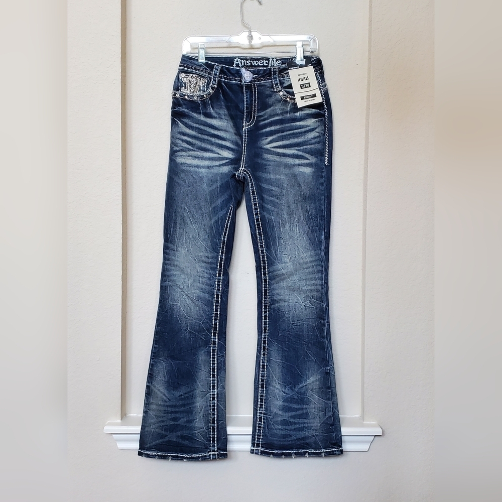 Answer Me Bootcut Denim Jeans.  Size 11